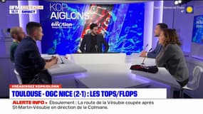 Ligue 1: les tops et les flops de Toulouse-Nice