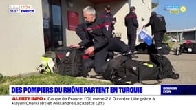 Séisme en Turquie/Syrie : des pompiers du Rhône en renfort