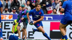 Antoine Dupont lors du match de préparation au Mondial France-Australie (41-17), le 27 août 2023