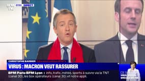 L’édito de Christophe Barbier: Virus, Macron veut rassurer - 12/03