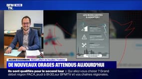 Intempéries: "Un phénomène exceptionnel" pour le maire de Houilles, dans les Yvelines