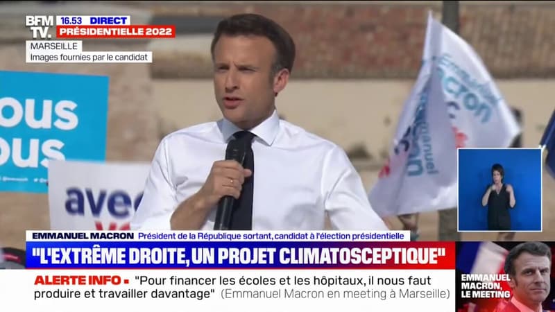 Meeting d'Emmanuel Macron à Marseille: 