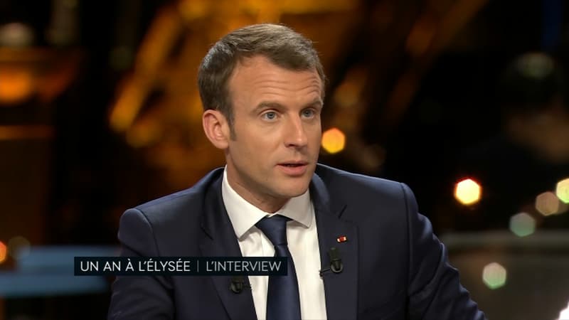Emmanuel Macron sur BFMTV et Mediapart dimanche 15 avril.