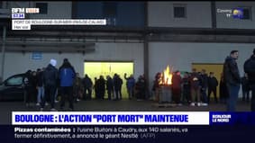 Boulogne-sur-Mer: le port toujours bloqué par des pêcheurs qui protestent contre un plan d'action européen