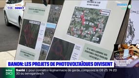 Banon: les projets de panneaux photovoltaïques divisent les habitants