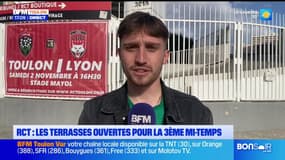 RCT: les terrasses ouvertes pour la 3e mi-temps