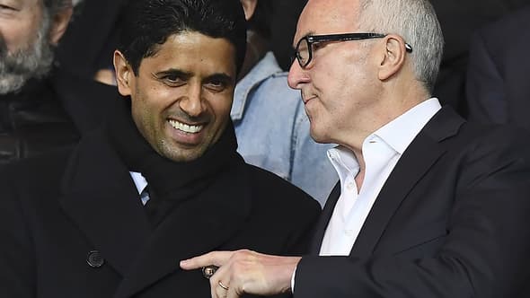 Nasser Al-Khelaïfi et Frank McCourt
