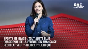 Sports de glace : Tout juste élue présidente de la fédération française, Péchelat veut "prioriser" l'éthique