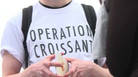 Opération croissant devant les gares de Londres