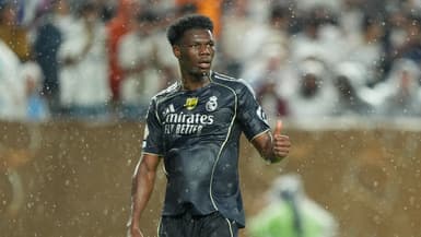 Aurélien Tchouaméni lors du match Real Madrid-Salzbourg (3-0, Coupe du monde des clubs), le 26 juin 2025