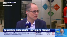 Donald Trump, guerre en Ukraine... "Il faut que l'Europe accélère dans sa transformation et sa simplification", assure Laurent Bataille, président de Schneider Electric France