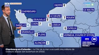 Météo Normandie:  14°C et quelques éclaircies à Cherbourg, des nuages partout ailleurs