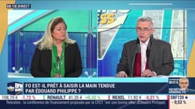 Yves Veyrier (Force ouvrière) : FO est-il prêt à saisir la main tendue par Edouard Philippe ? - 07/01