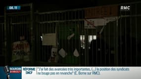 A l'université de Tolbiac, les dégâts sont estimés entre 600.000 et 800.000 euros