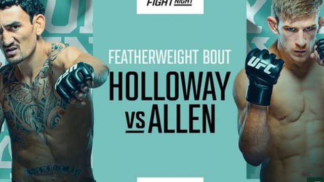 UFC Fight Night : Max Holloway – Arnold Allen : à quelle heure et sur quelle chaîne voir le combat ?