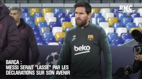 Barça : Messi serait "lassé" par les déclarations sur son avenir