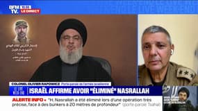 Hezbollah: "Hassan Nasrallah a été éliminé lors d'une opération très précise, face à des bunkers à 20 mètres de profondeur", affirme le porte-parole de l'armée israélienne