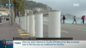 Feu d'artifice sous haute surveillance à Nice le 15 août