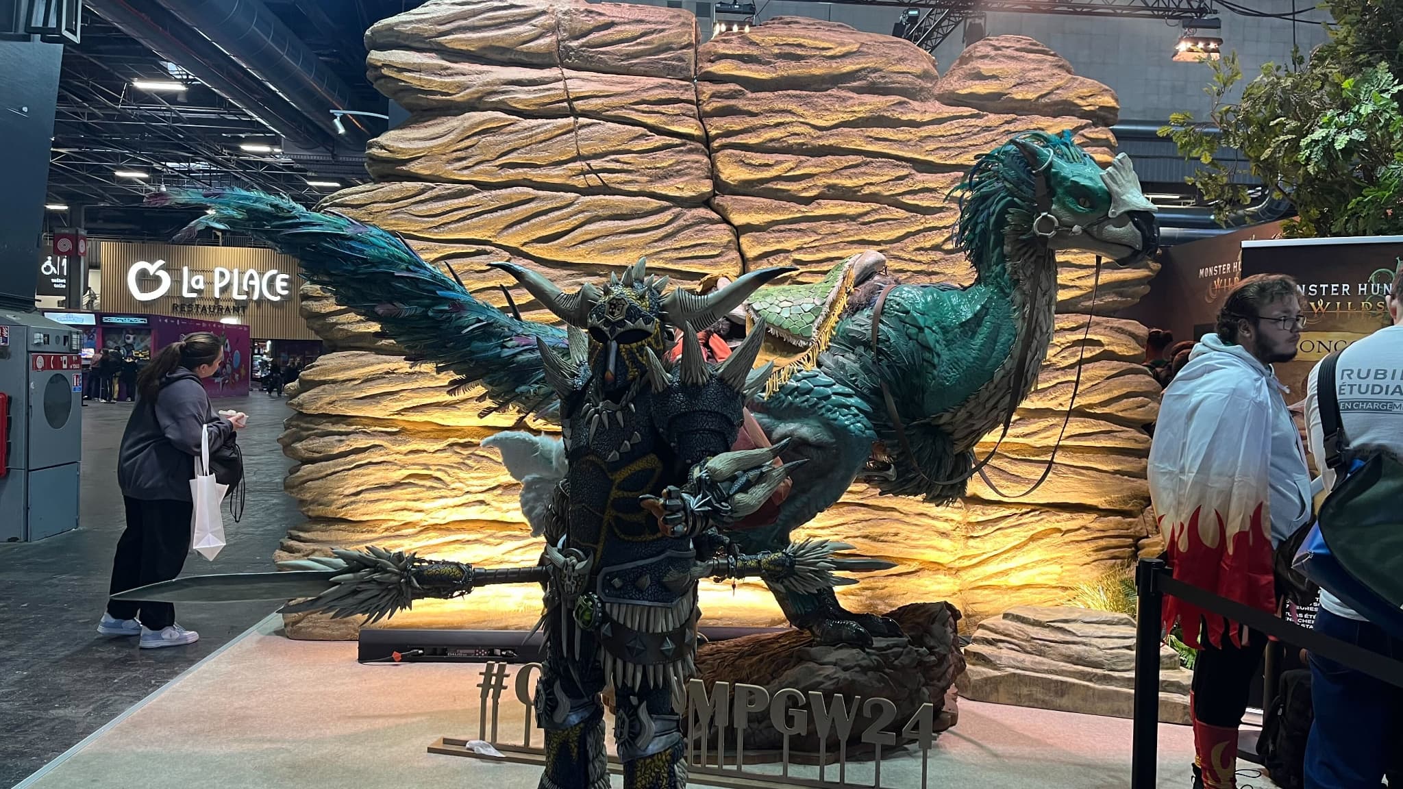 Benoît, un cosplayer à la PGW. Benoît, un cosplayer à la PGW.
