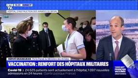 Vaccination: renfort des hôpitaux militaires - 07/03