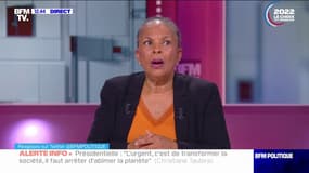 Christiane Taubira: "On ne peut pas prendre le risque de laisser un deuxième quinquennat tel qu'il est parti"