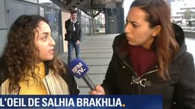 Lina et notre journaliste Salhia Brakhia