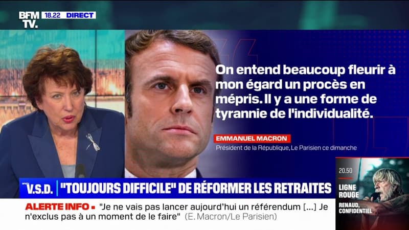 Roselyne Bachelot sur Emmanuel Macron: 