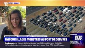 Royaume-Uni: embouteillages monstres pour accéder au port de Douvres