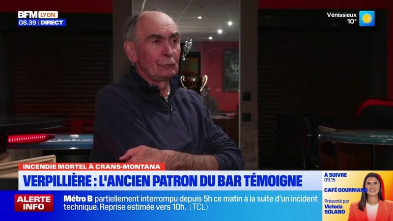 Incendie mortel en Suisse : l'ancien patron du bar, qui vit aujourd'hui dans le Nord-Isère, témoigne