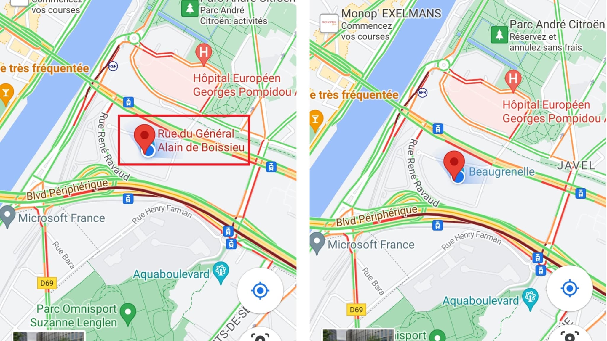 Partager votre localisation avec un proche sur Google Map