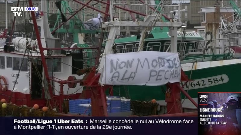 Le Havre: les pêcheurs ont appelé à deux journées mortes dans les ports