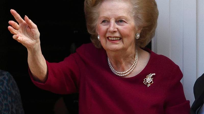 Margaret Tatcher, en juin 2009.