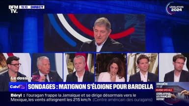 Sondages : Matignon s’éloigne pour Bardella - 04/07