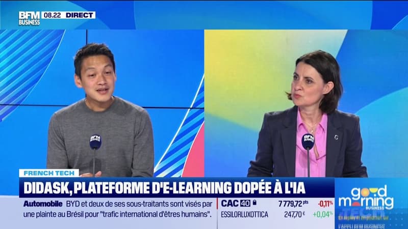 Didask, plateforme d'e-learning dopée à l'IA