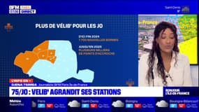JO de Paris 2024: le réseau Vélib' agrandit ses stations
