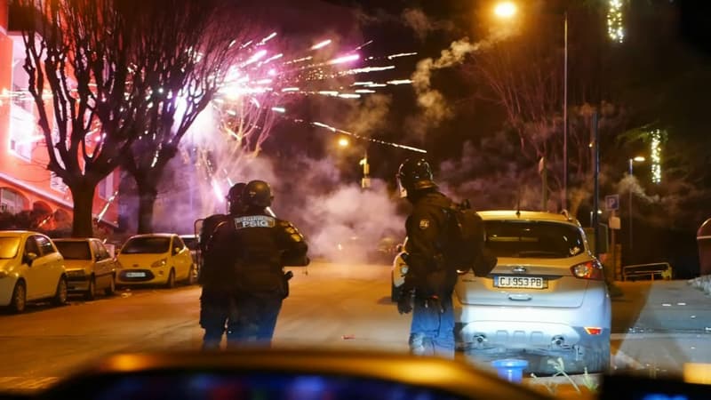 Tirs de mortier, feu de poubelles... En immersion avec les gendarmes de Carros le soir du Nouvel An