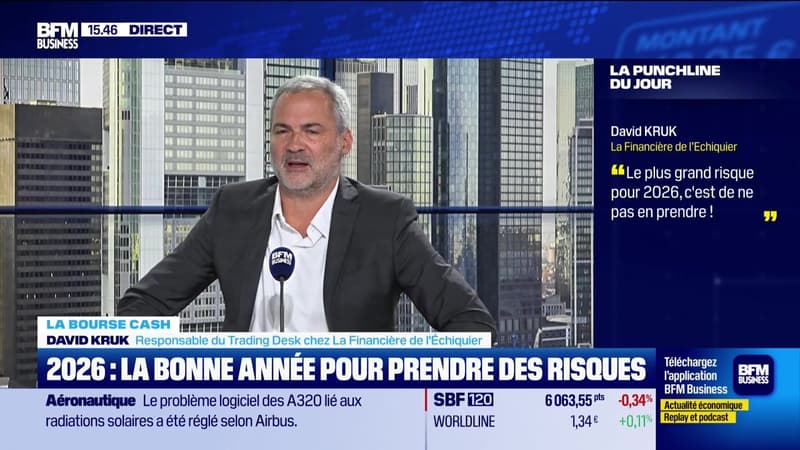 La bourse cash : "Le plus grand risque pour 2026, c'est de ne pas en prendre !" - 10/12