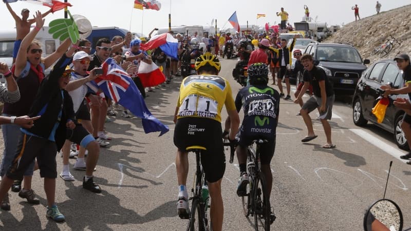Christropher Froome et Nairo Quintana