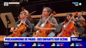 Philharmonie de Paris: des enfants sur scène