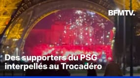 40 supporters du PSG interpellés après l'utilisation de feux d'artifice et de fumigènes au Trocadéro
