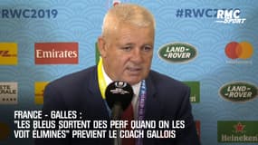 France-Galles : "Les Bleus sortent des perf quand tout le monde les voit éliminés" avertit Gatland