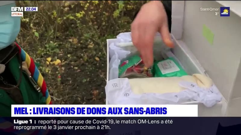 A Lille, le mouvement "Pour eux" livre des repas concoctés par des particuliers aux sans-abri