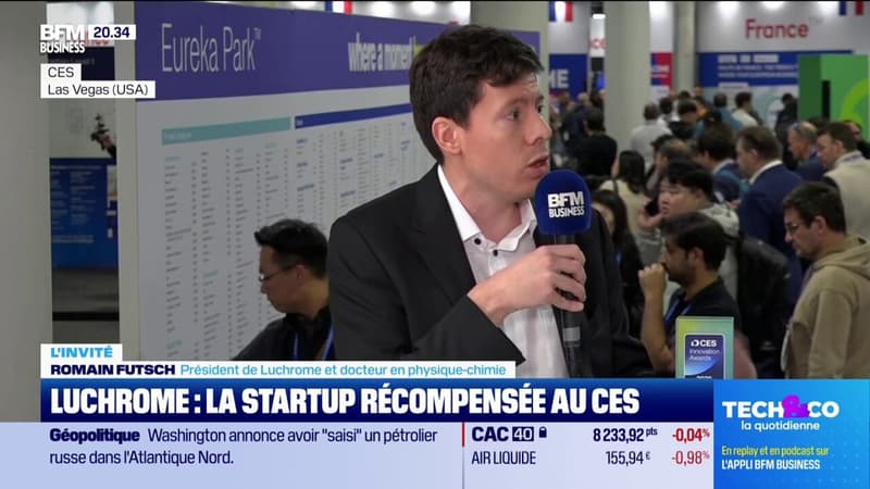 Luchrome : la Startup récompensée au CES