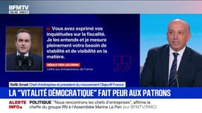 Budget: Sébastien Lecornu "n'est pas ancré dans la vraie vie", pour Rafik Smati, chef d'entreprise et président du mouvement Objectif France