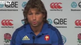 Rugby / Angleterre-France - Szarzewski : "Un honneur d'être capitaine"