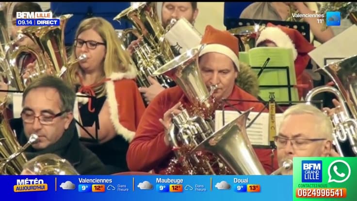 Les Tubas de Noël en concert - La météo de Colas du vendredi 19 décembre 2025
