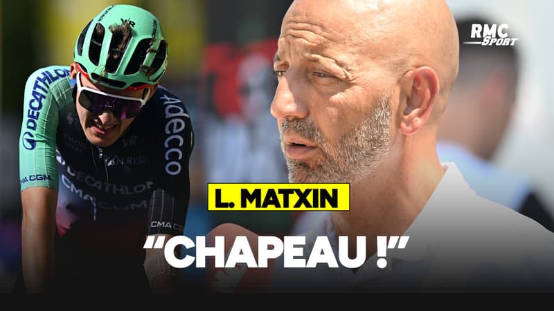 Tour de France E10 Chapeau Matxin salue le courage de Seixas et son equipe 2320055