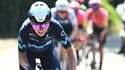 Annemiek van Vleuten lors de Liège-Bastogne-Liège, le 24 avril 2022.
