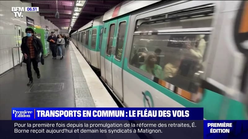 Les vols dans les transports communs ne cessent d'augmenter