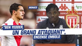 Monaco : "Ben Yedder, un grand attaquant", encense Embolo, pas frustré par la concurrence